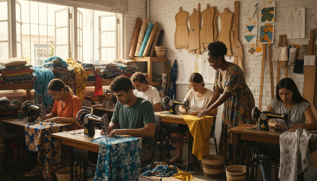 découvrez l'univers passionné d'alex mondélo dans pawòl djòk, où l'art de la couture est révélé avec créativité et savoir-faire exceptionnel.