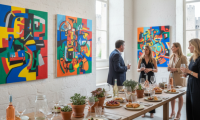 découvrez l'exposition exceptionnelle « plongée colorée à carcassonne » avec patrice dissac et haute couture musicale, une immersion artistique unique alliant couleurs vibrantes et créations musicales originales.