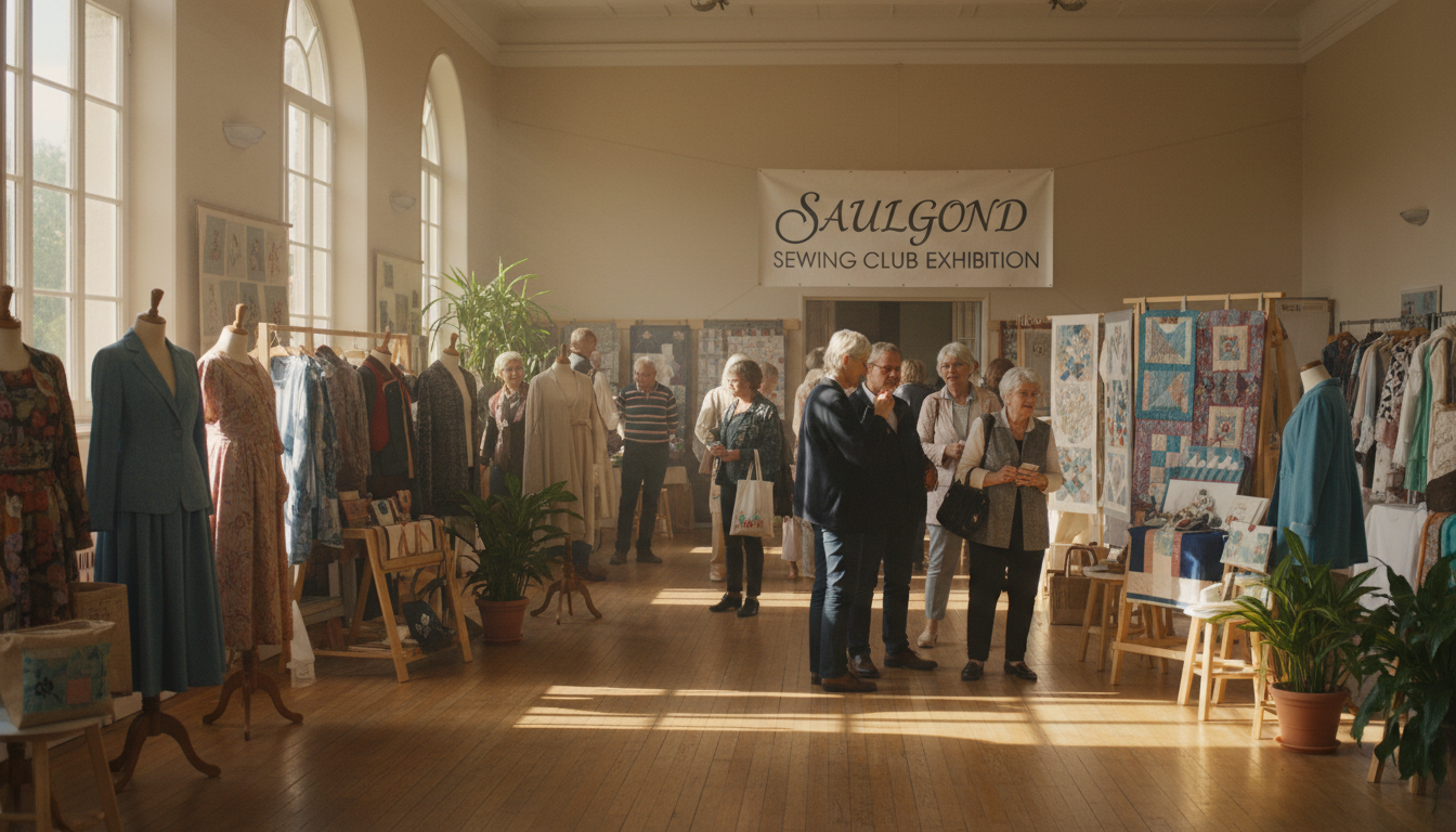 découvrez l'exposition de couture du club local de saulgond, une manifestation captivante et couronnée de succès qui célèbre la créativité et le savoir-faire artisanal.