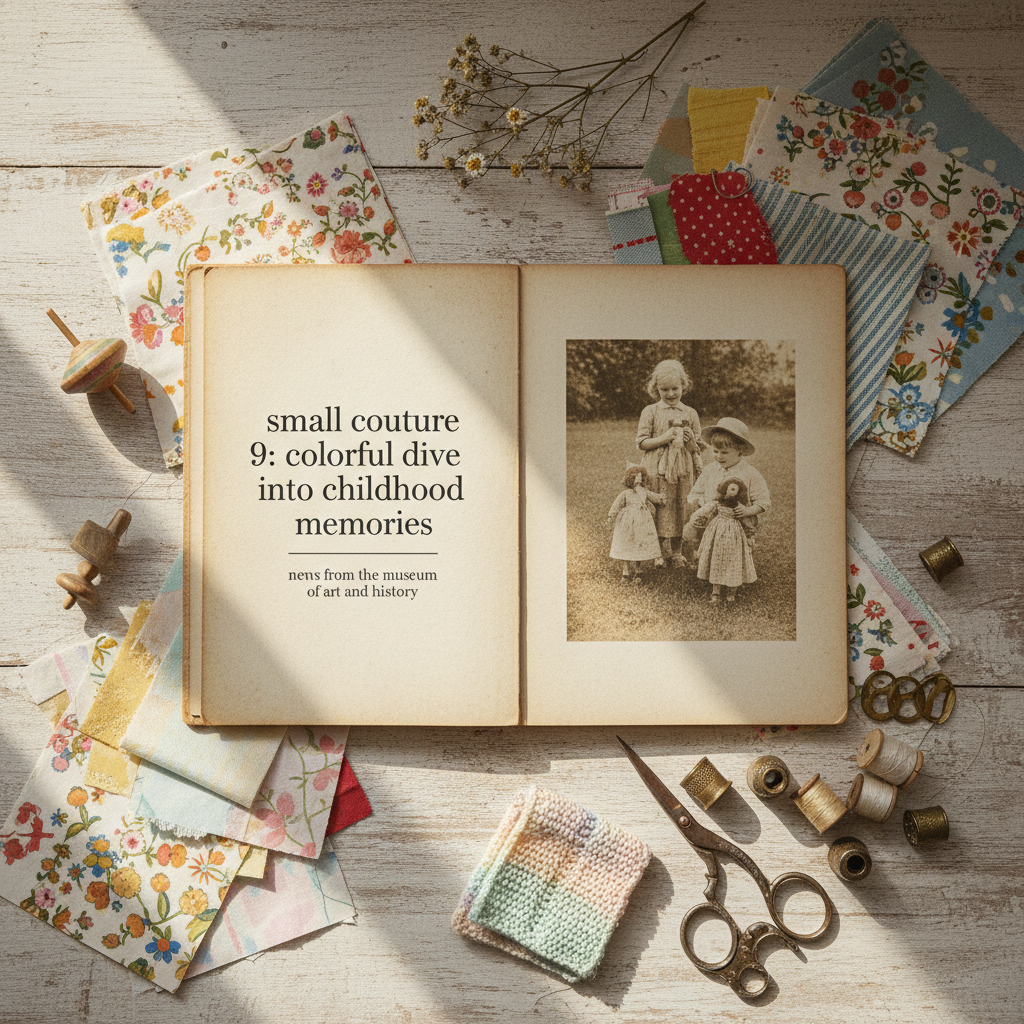 découvrez small couture 9, une immersion colorée dans les souvenirs d'enfance, présentée au musée d'art et d'histoire. explorez cette exposition captivante et ses actualités.