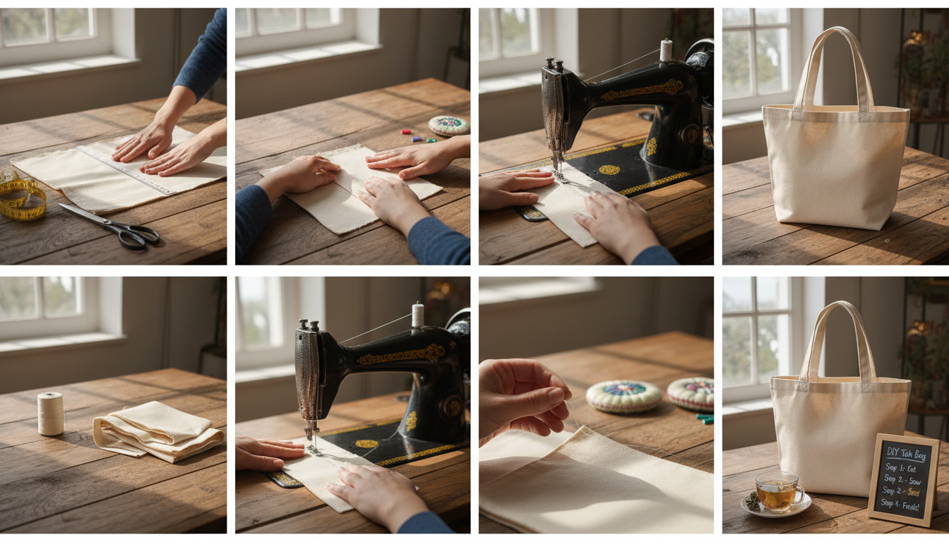 apprenez à coudre un sac cabas facilement avec ce tutoriel pas à pas spécialement conçu pour les débutants. suivez nos conseils simples pour réussir votre projet couture en toute simplicité.