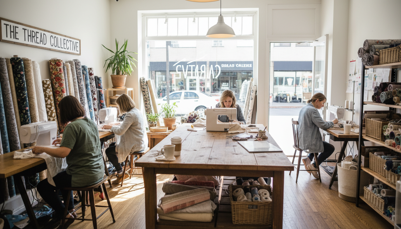 découvrez « à la bonne couture », la boutique innovante qui rend l'art de la couture accessible à tous, avec des créations uniques et des ateliers pour tous les niveaux.