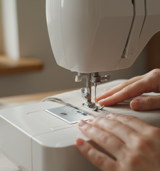 découvrez la machine à coudre compacte d'action à moins de 30 euros, idéale pour commencer l'année en beauté et réaliser facilement tous vos projets couture.