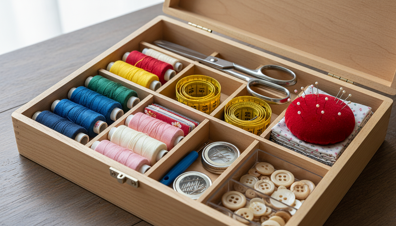 découvrez les indispensables à avoir dans votre boîte à couture pour une organisation parfaite en 2025. astuces et outils essentiels pour tous vos projets de couture.