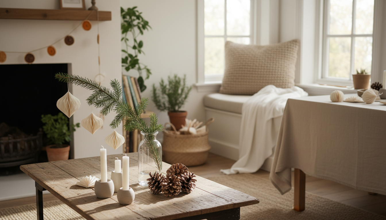 découvrez des idées simples et créatives pour une décoration de noël facile à réaliser chez vous en 2025, pour une ambiance festive et chaleureuse sans effort.