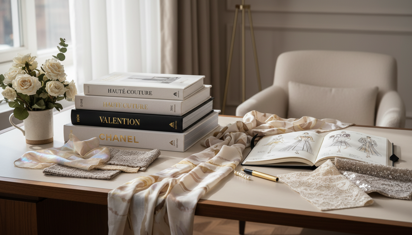 découvrez une exploration captivante de la mode avec des livres spécialisés, un jeu de société original et une poupée haute couture, pour prolonger l'expérience de la fashion week.