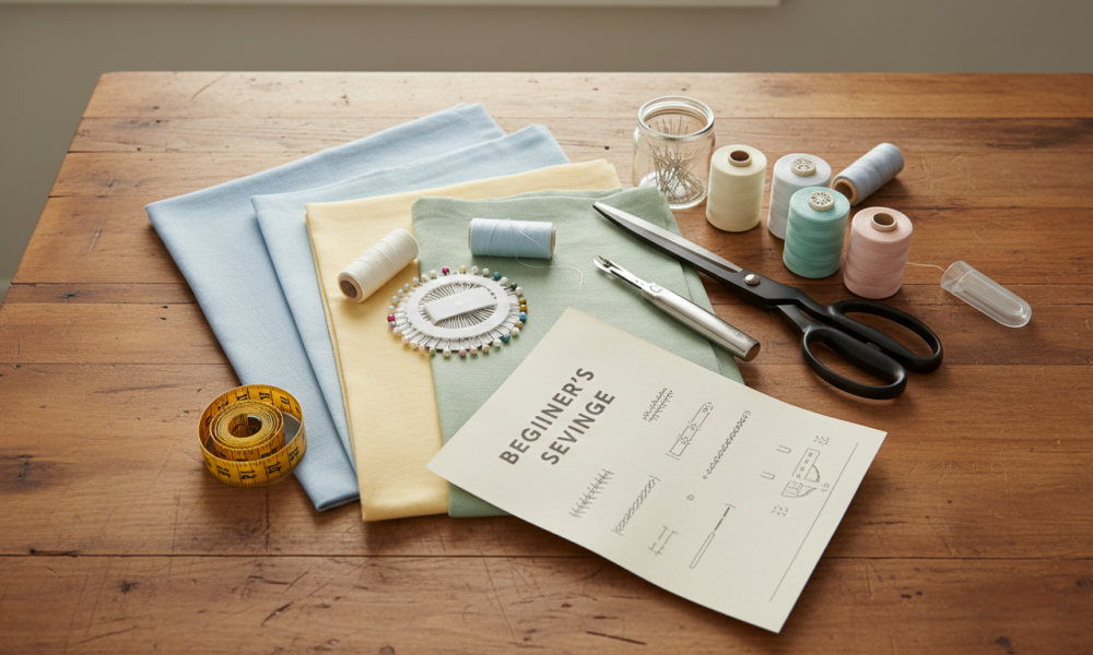 découvrez notre guide essentiel 2025 pour bien débuter en couture avec un kit couture complet, idéal pour les débutants souhaitant apprendre facilement et efficacement.