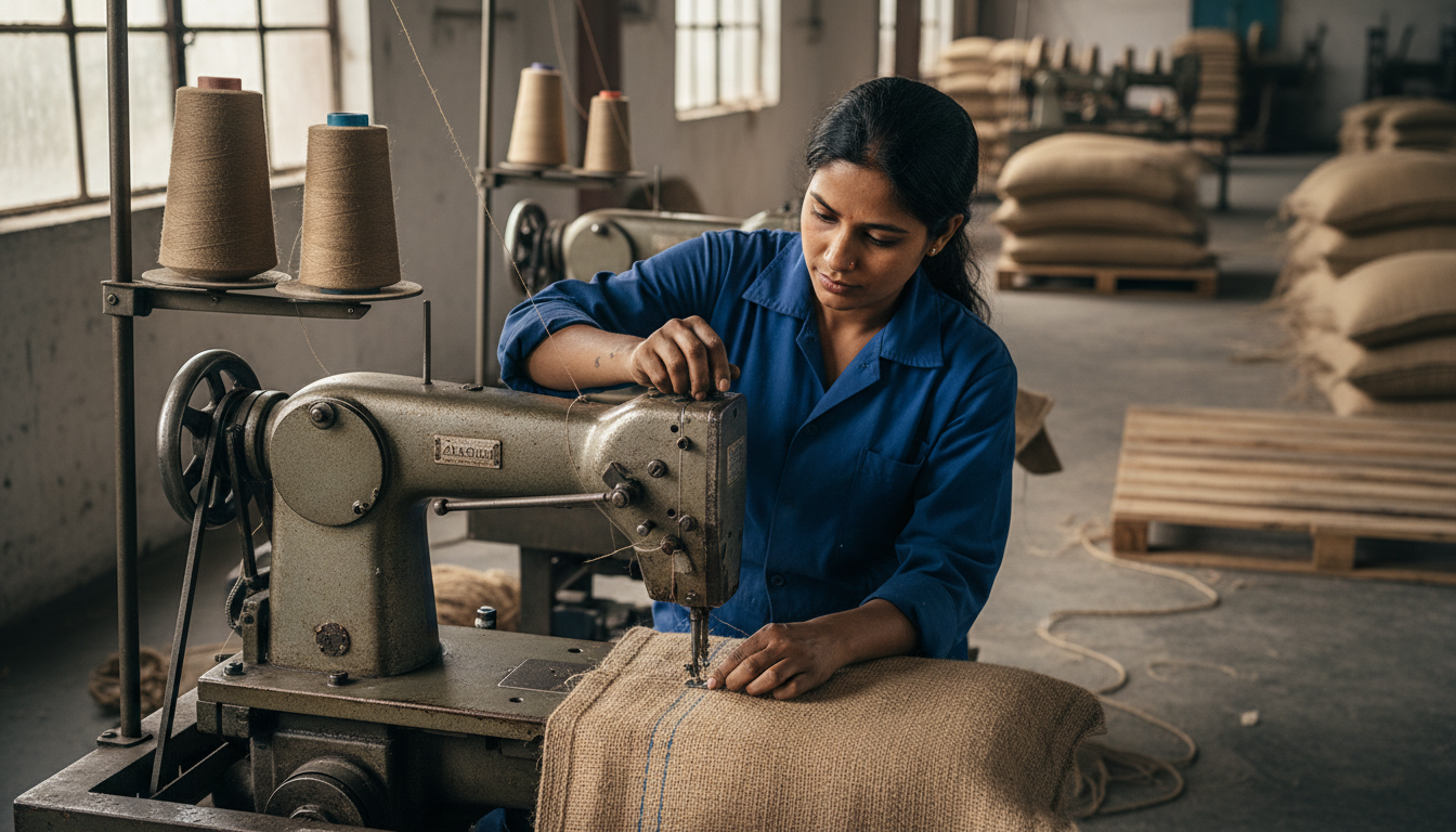 découvrez nos offres exceptionnelles sur machines à coudre pour sacs en jute, proposées par un fabricant, fournisseur et exportateur basé à ahmedabad. qualité et fiabilité garanties.