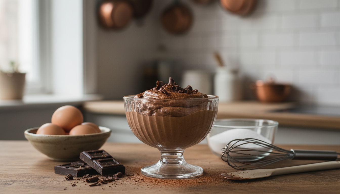 découvrez notre recette facile de mousse au chocolat traditionnelle, onctueuse et rapide à préparer chez vous pour un dessert gourmand et réussi.