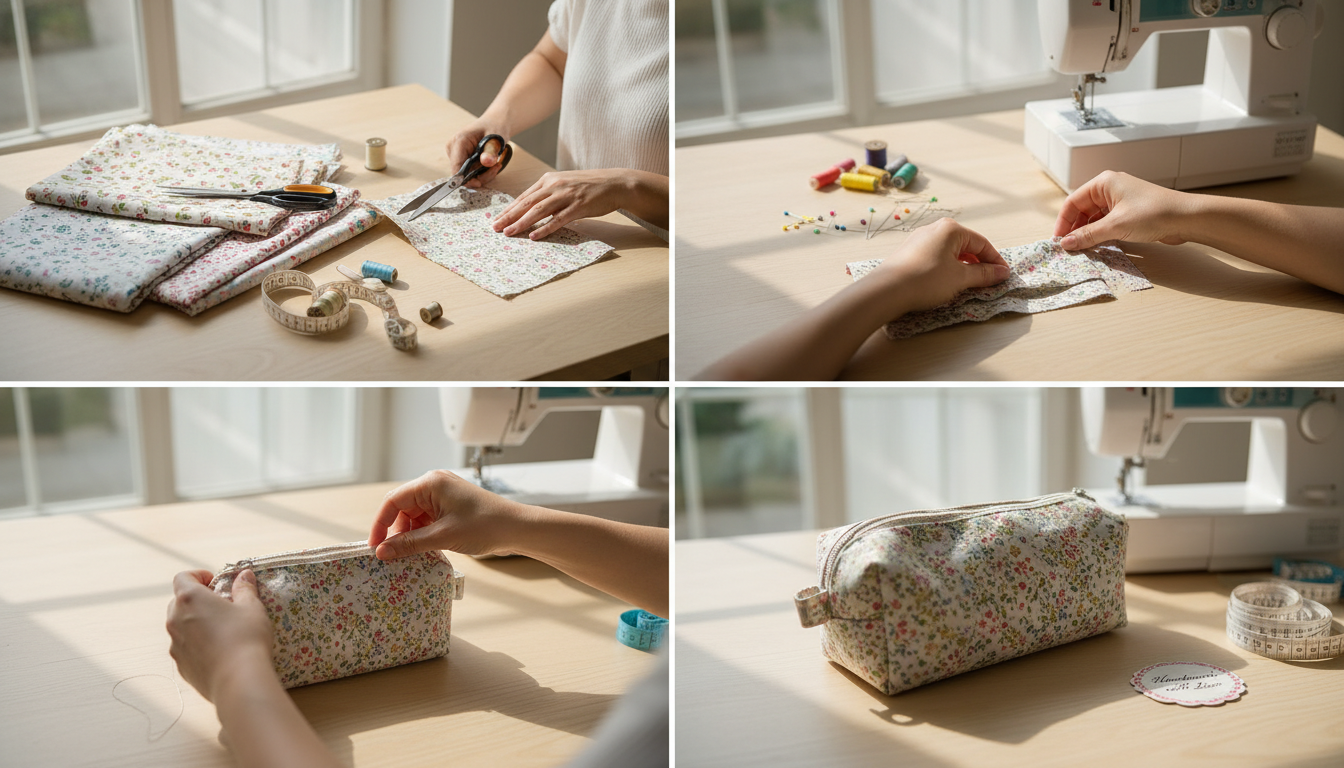 découvrez notre tuto trousse de toilette facile, un guide pratique pour créer un cadeau fait main original et personnalisé en toute simplicité.