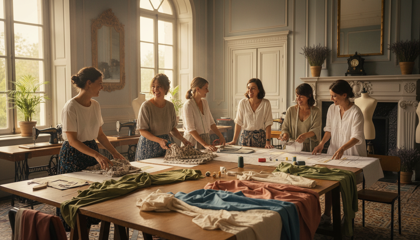 découvrez comment la couture a libéré l'esprit et inspiré une future gérante de tissuterie dans les deux-sèvres, alliant passion et créativité pour un avenir prometteur.