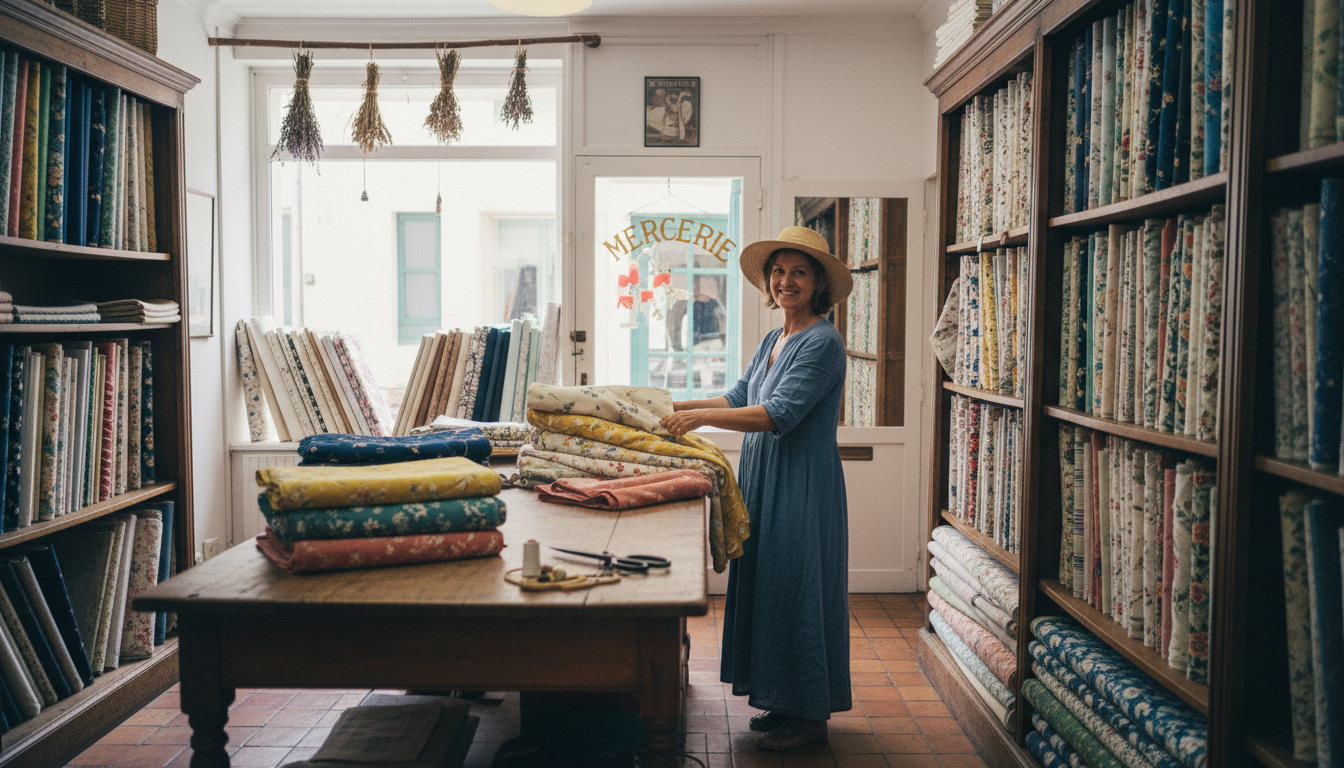 découvrez comment la couture a libéré l'esprit et inspiré une future gérante de tissuterie dans les deux-sèvres, mêlant passion et entrepreneuriat local.