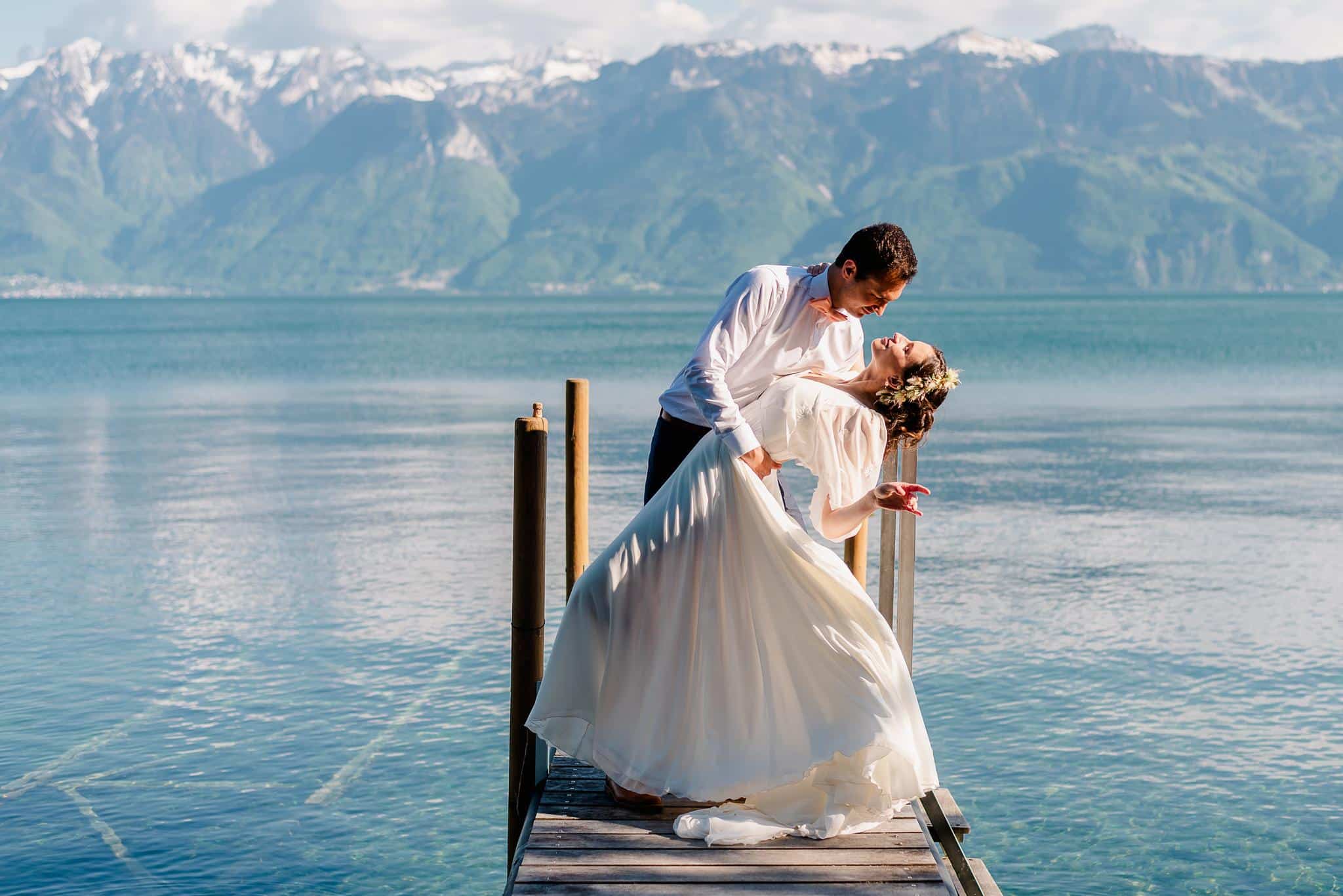 Robe Mariée Couture création sur-mesure par Claire Silène Lausanne